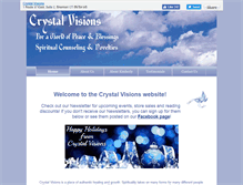 Tablet Screenshot of crystalvisionsct.com